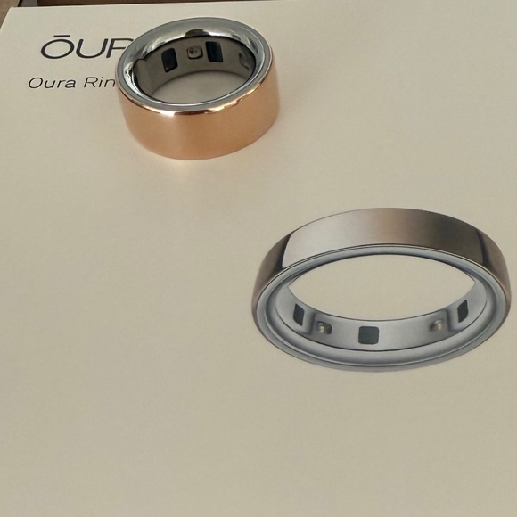 BRAND NEW Oura Ring Gen 4 Rose Gold size 4! - Picture 7 of 11